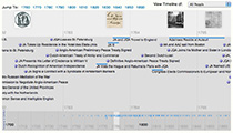 Screenshot of Adams Family Timeline