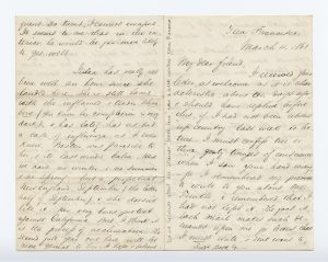 Letter to Frederick Beck, 4 March 1861