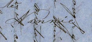 Nannie’s signature