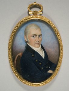 Miniature portrait of Capt. Israel Williams