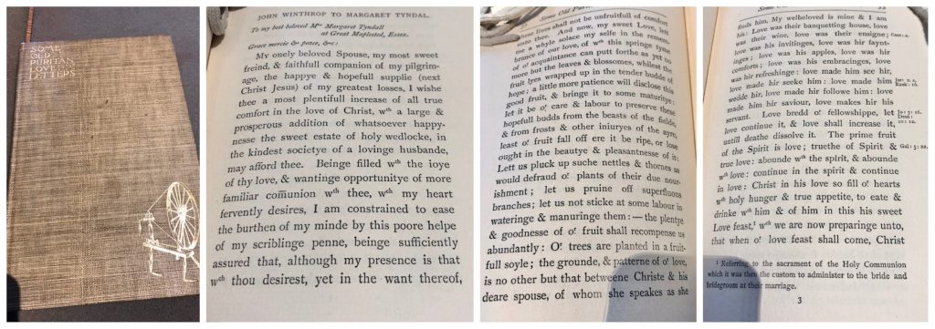 letter from John Winthrop to Margaret Tyndall