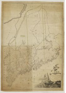 Osgood Carleton Map of Maine