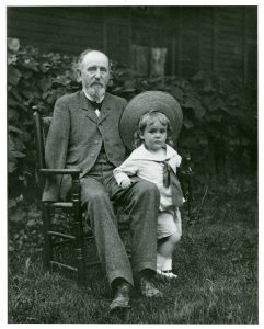 Photo of Horton and grandson ca. 1903