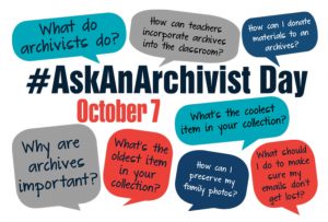 Ask An Archivist Day