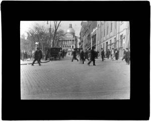 circa 1910s image of Park Street in Boston