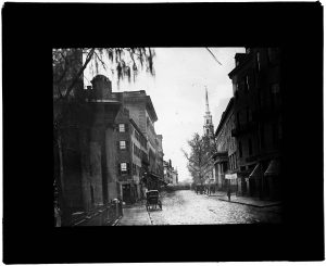 Circa 1910s view of Tremont Street, Boston