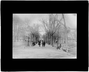 circa 1914 view of Boston Common