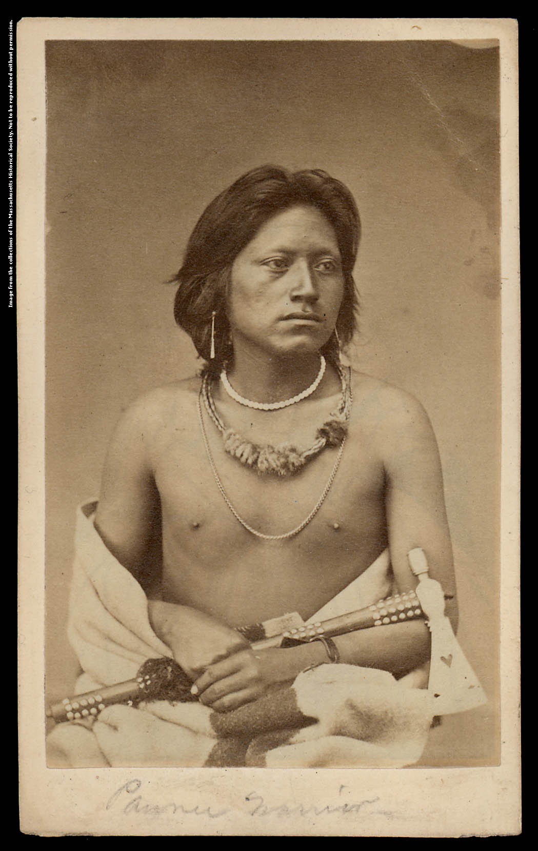 Massachusetts Historical Society: Photographs Of Native Americans