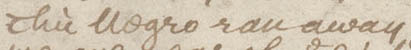 Detail of Account of William Park's Expenses