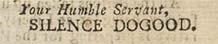 Silence Dogood: Benjamin Franklin in The New-England Courant