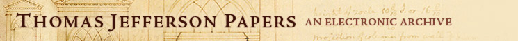 Thomas Jefferson Papers: an electronic archive