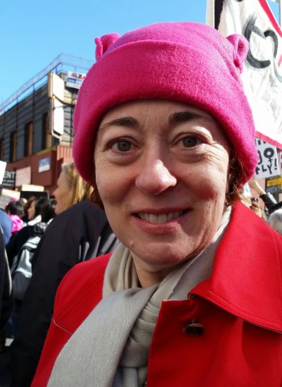 Catherine Allgor at 2017 Women's March