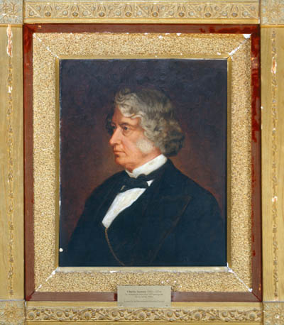 Charles Sumner Oil on canvas