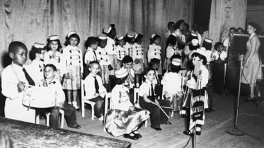 Children at the Soledad school, Cuba. John W. Weeks, Jr., second row, second from left Photograph