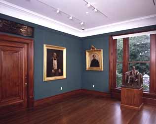 Oliver Room (exhibit gallery), Massachusetts Historical Society Photograph