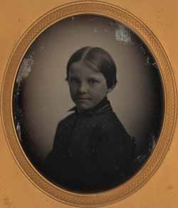 Unidentified boy Daguerreotype