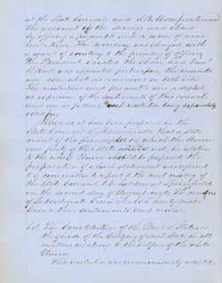 Minutes of Subordinate Council No. 5 (the East Boston chapter) of the American Party of Massachusetts 