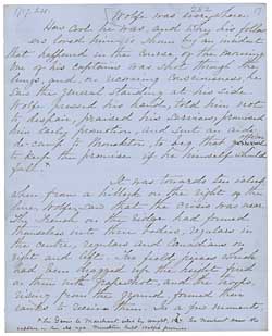 Montcalm and Wolfe, original manuscript, pages 282-286 (part II) 