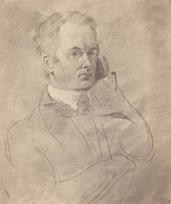 George Bradburn Photograph of sketch