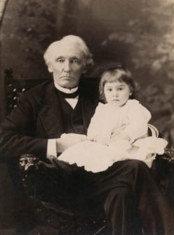 Joshua G. Dodge and unidentified child Photograph