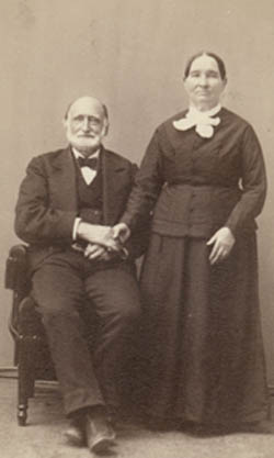 Amos Dresser and [Adeline Smith] Dresser Photograph