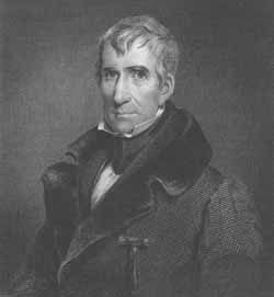 William Henry Harrison Engraving