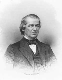 Andrew Johnson Engraving