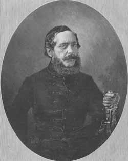 Lajos Kossuth Engraving