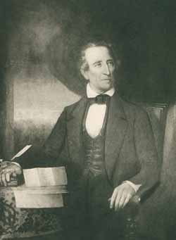 John Tyler Lithograph