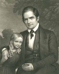 Henry C. Wright and unidentified child Engraving