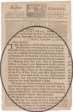 Philadelphia, October 4. A Letter received by the late Committee of Philadelphia ... 