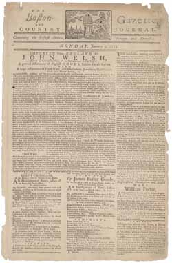 The Boston-Gazette, and Country Journal 