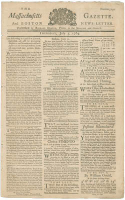 The Massachusetts Gazette and Boston News-Letter 