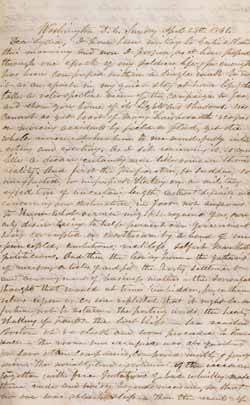 Letter from Charles Bowers to Lydia Bowers, 28 April 1861 