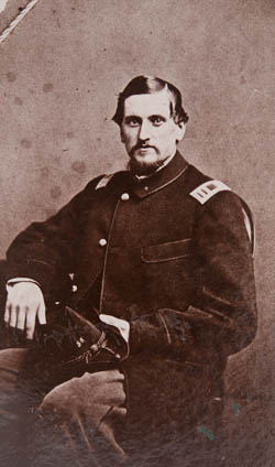 Lieutenant James Albert Pratt Copy photograph of carte de visite