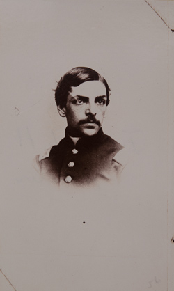 Lieutenant Fred H. Helster Copy photograph of carte de visite