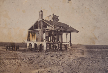 `Old Beach House, Morris Island` Photograph