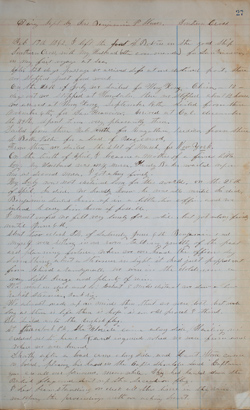 Lucy Lord Howes Hooper diary, 1862-1863, pages with entries for 6-12 June 1863 Manuscript