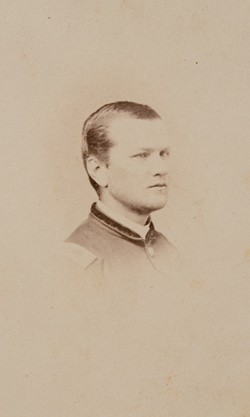 Lieutenant Charles M. Duren Carte de visite