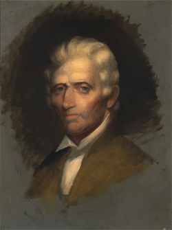 Daniel Boone Oil on canvas