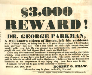 $3,000 Reward! Broadside