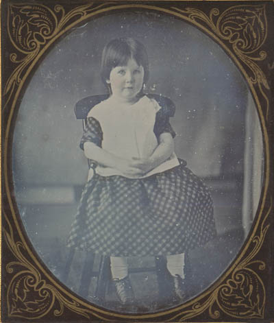 Marian Hooper Adams, as a young child Daguerreotype