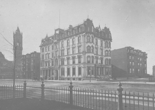 Hotel Vendome, cor. Commonwealth Ave. & Dartmouth St. Lantern slide