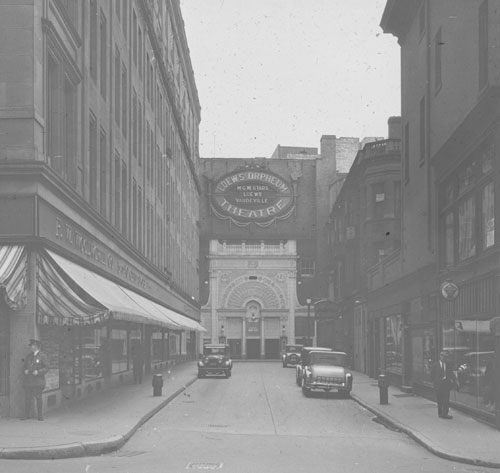 `Hamilton Place` Lantern slide