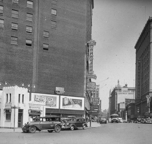 `Tremont St., north from Warrenton St.` Lantern slide