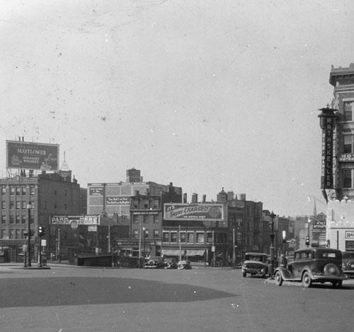 `Tremont St., south from Warrenton St.` Lantern slide