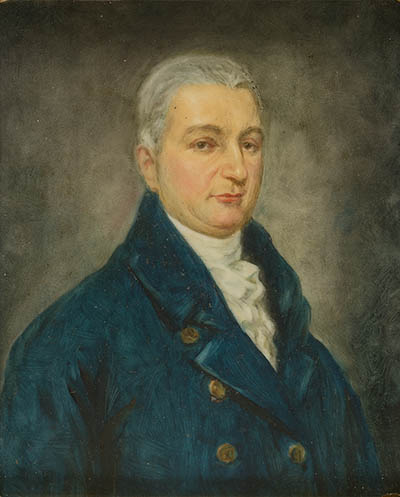 Francis Bayard Winthrop, F.R.S. Miniature portraits, oil on porcelain Francis Bayard Winthrop, F.R.S. Miniature portraits, oil on porcelain