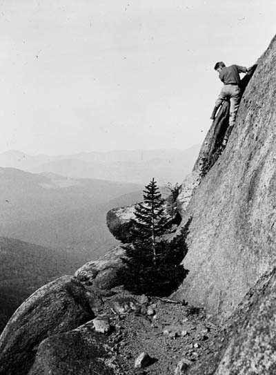 Mr. A. in Giant Stairs Lantern slide