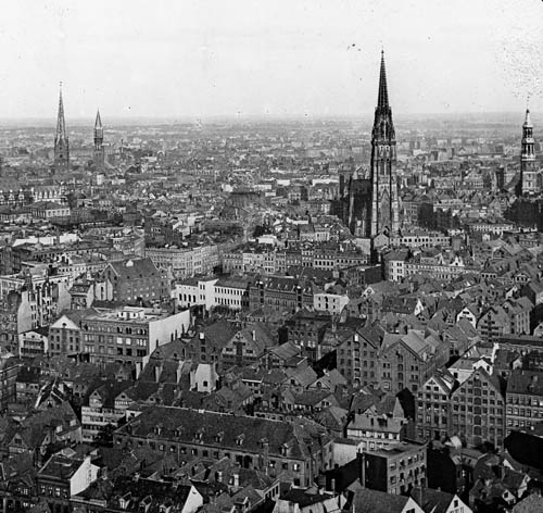 Hamburg Lantern slide