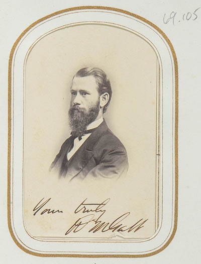 D. McGrath Carte de visite